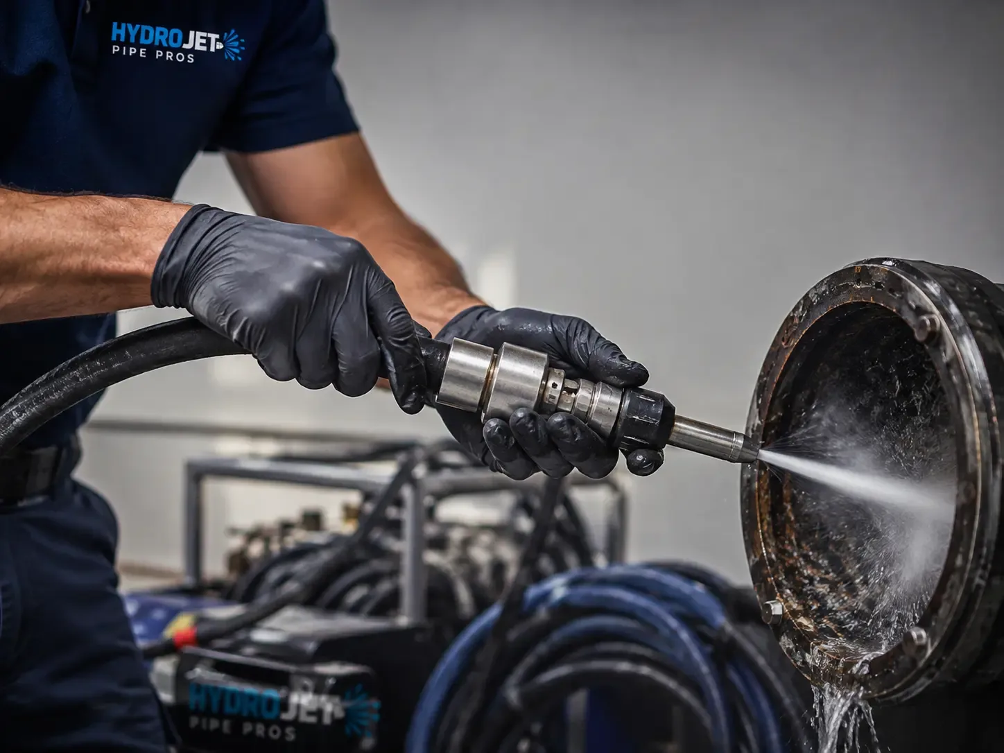 Hydro Jet Pipe Descaling in Maryland